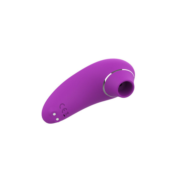 Vibromasseur clitoridien par embout de vibrations sur membrane violet USB 